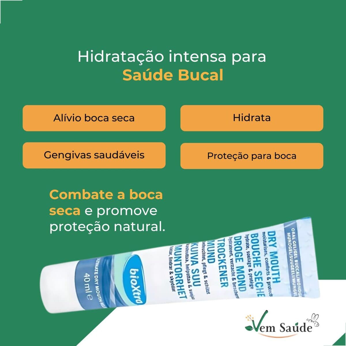 Fórmula com saliva artificial
