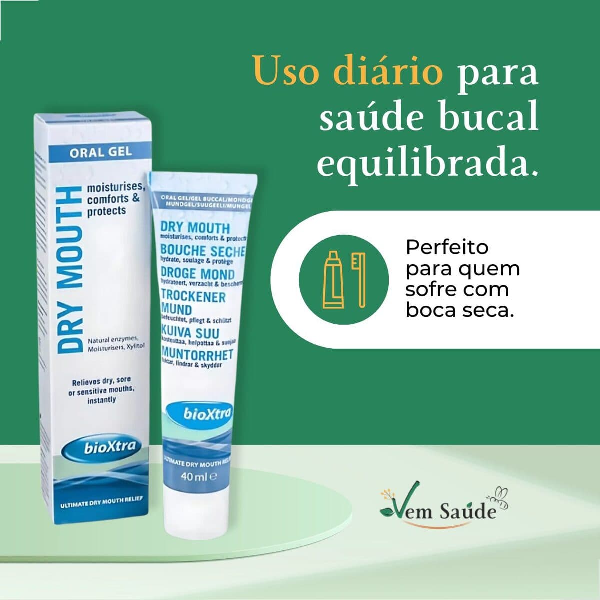 Segurança e eficácia comprovadas