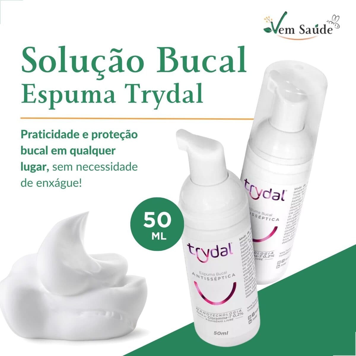 Apresentamos a nova solução bucal da Trydal!