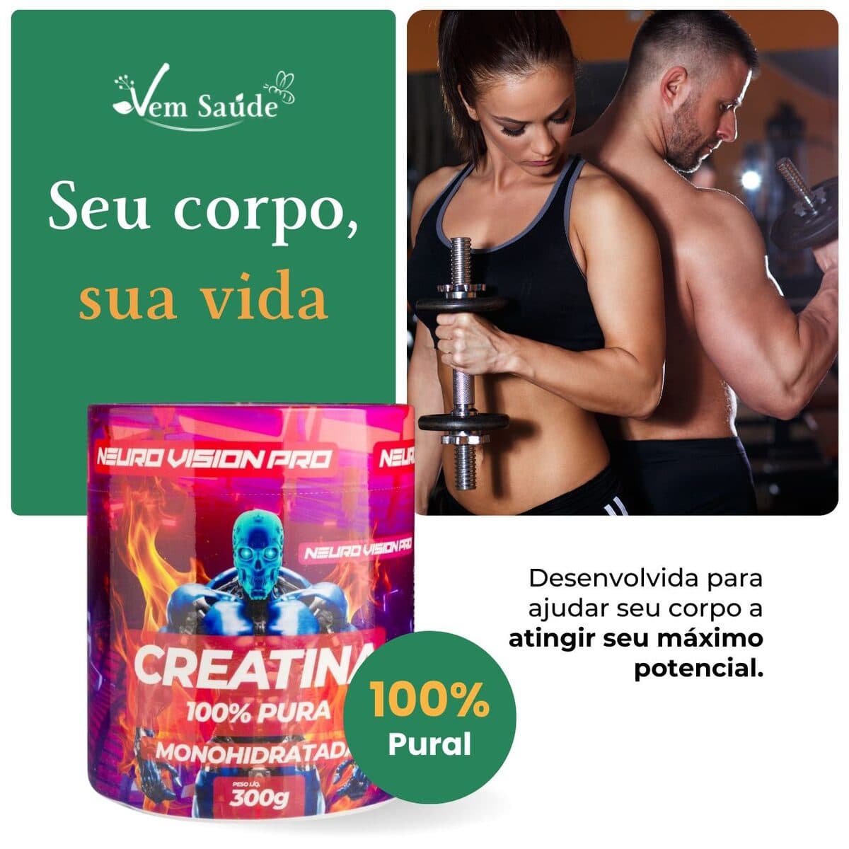 Qualidade e pureza garantidas
