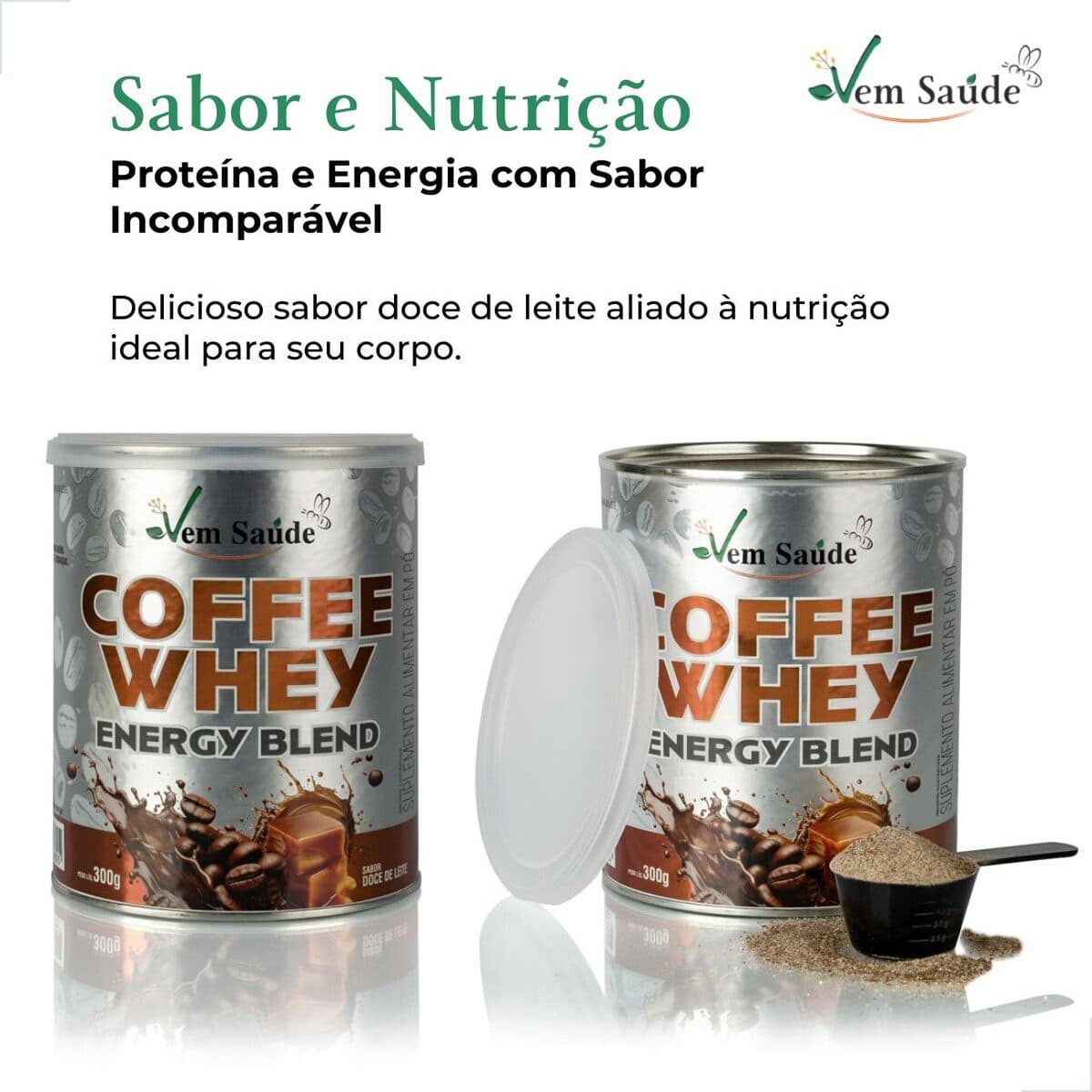 O toque saboroso e energético para sua nutrição pré e pós-treino!