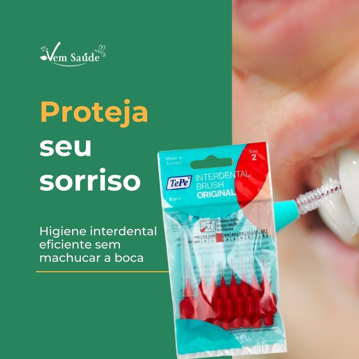 Proteção contínua para saúde bucal