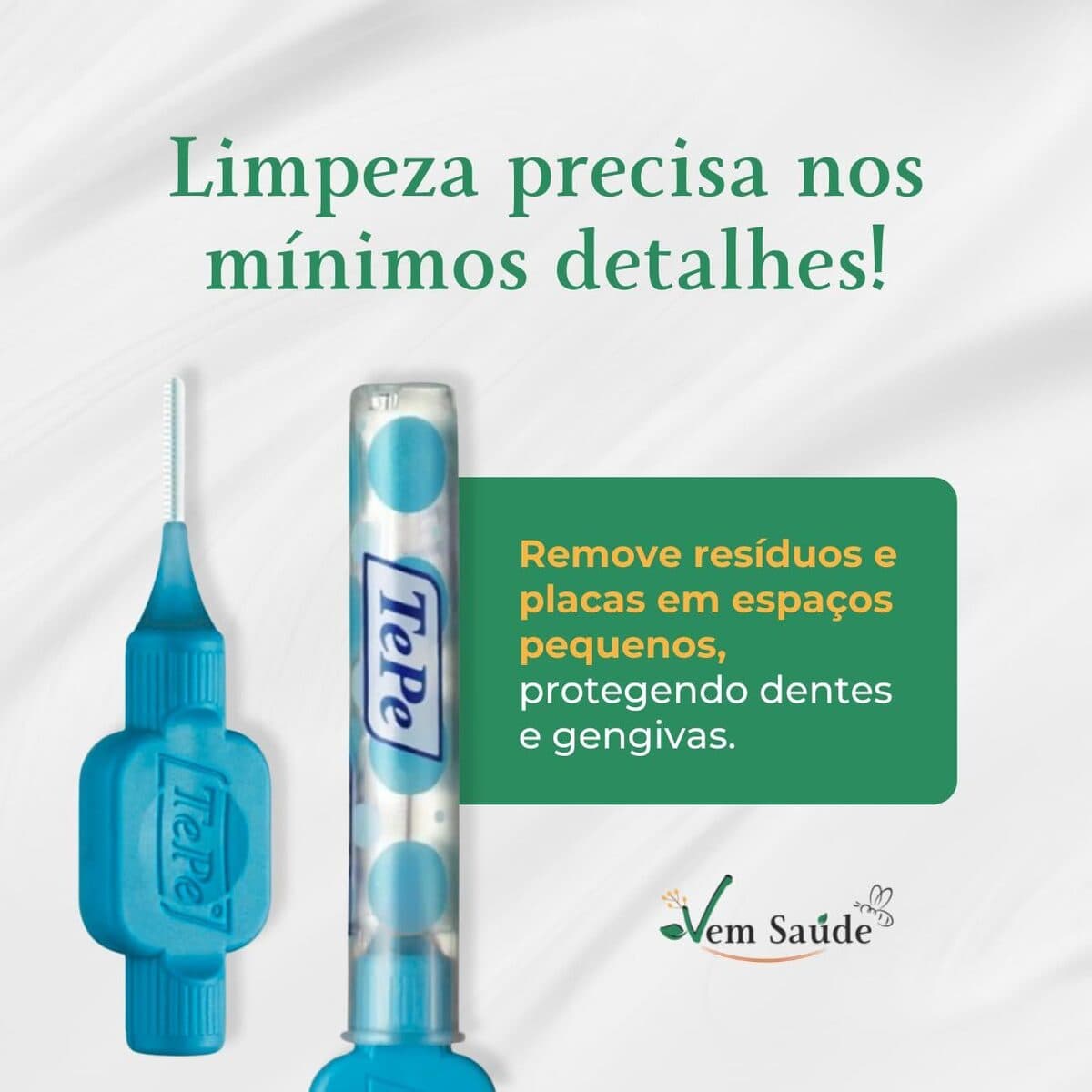 Design compacto para acesso facilitado