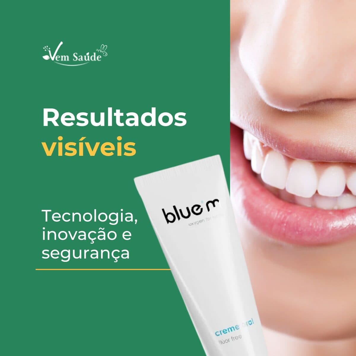 Experimente a inovação do oxigênio ativo para uma saúde bucal superior!