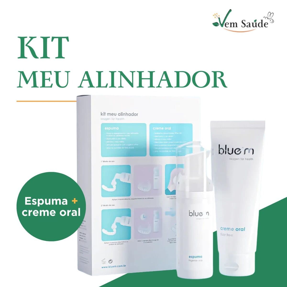 Cuidado personalizado para alinhadores e aparelhos