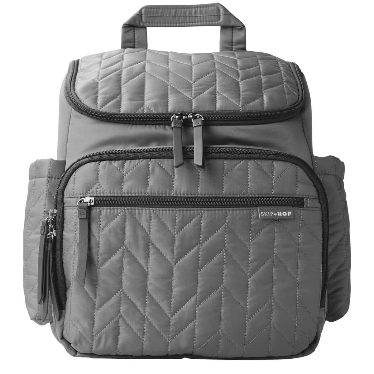Mochila Bolsa Maternidade Skip Hop Cinza image