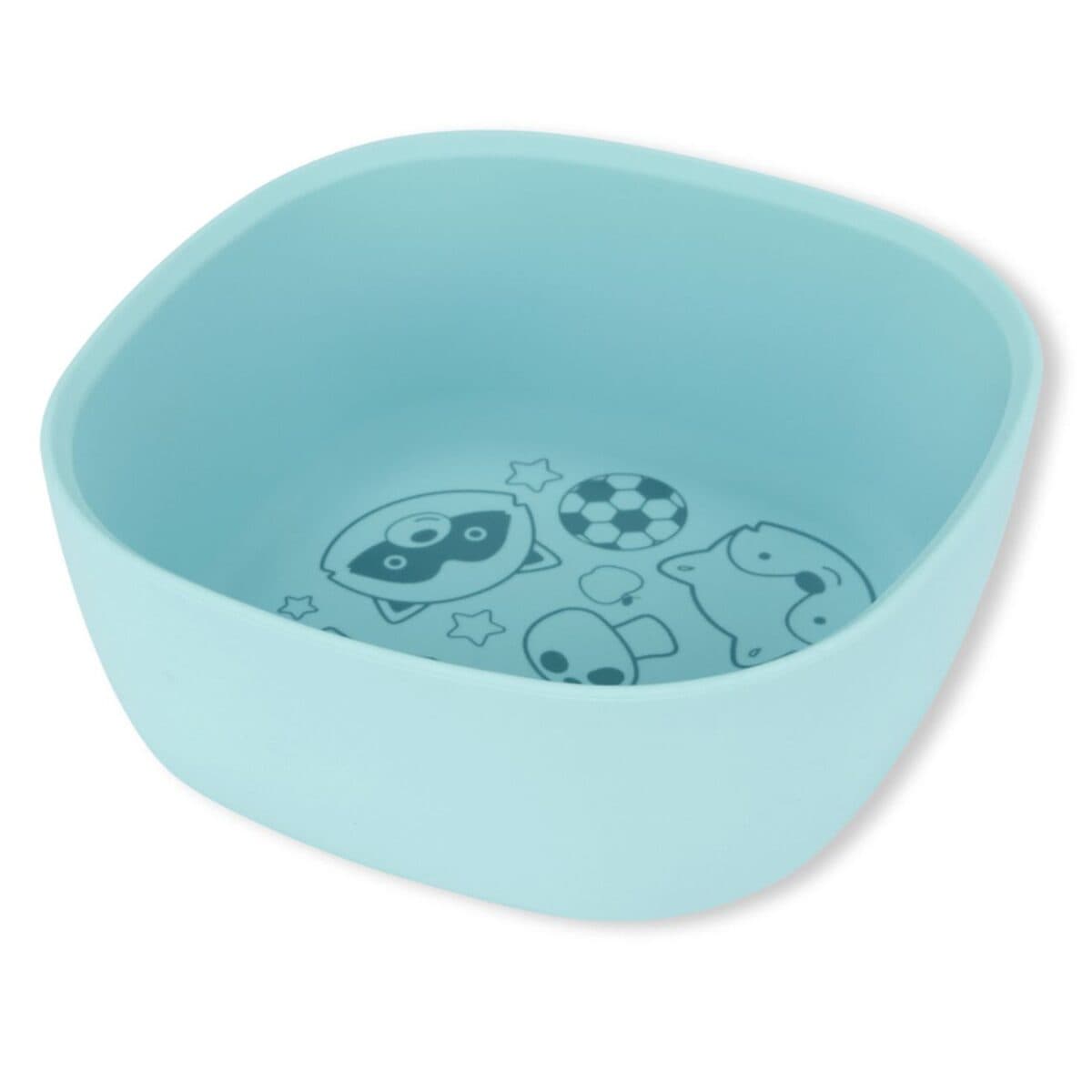 Bowl Silicone Skip Hop Zoo Spark Style Azul image