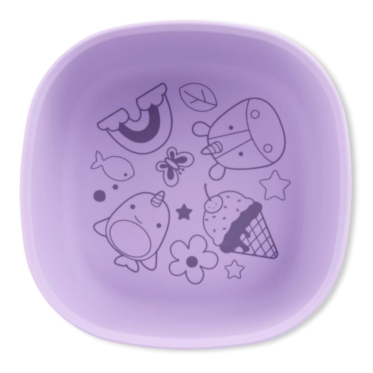 Bowl Silicone Skip Hop Zoo Spark Style Lilás