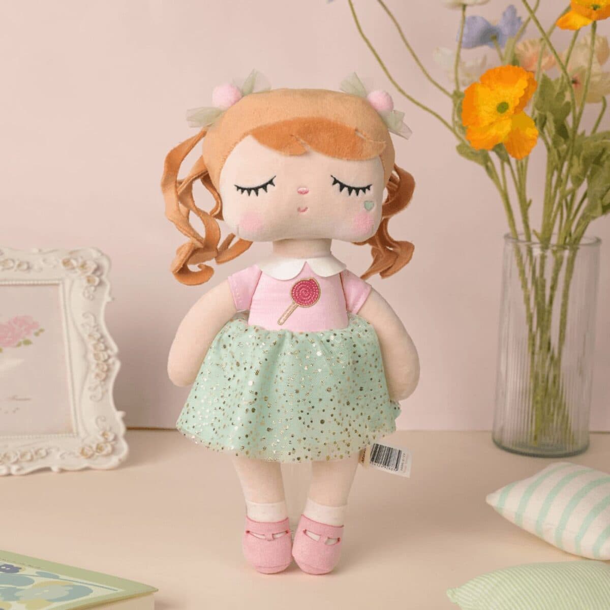 Boneca Metoo Angela Candy Color 33cm